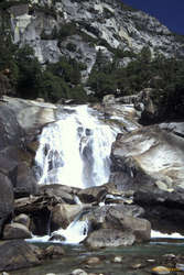 Small waterfall in Paradise Valley