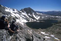 Upper McCabe Lake and Peak 11408 (NW of North Peak)