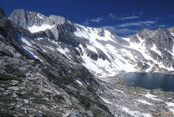 Sam and Rad, the N and NE ridges of North Peak and Upper McCabe Lake