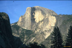 Half Dome from near the Awahnee