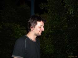 Jono laughing  (probably at the next two pictures!)