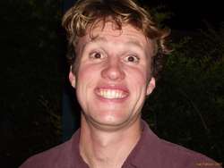 Karl and a big silly grin