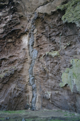 Practice ropes for the children, and also some geology