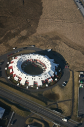 An interesting round appartment building near home