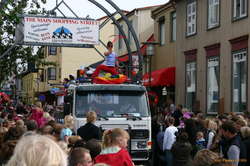 Everyone loves riding on top of a truck