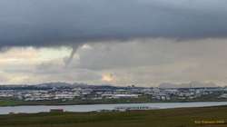 Twister!!! Lasted about 10-15 minutes