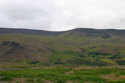 Esja with the view ridge on the left