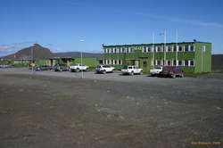 Managers camp at Kárahnjúkar