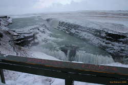 Gúllfoss is romantic in winter