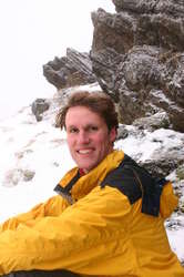 Out of the snow for a minute