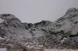 Strange crater walls?