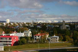 Looking East from work 