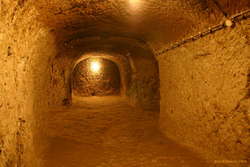 Chapel on the bottom level in Derinkuyu