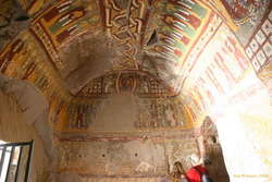 Jared and Nerida in the Yilanli Church admiring...