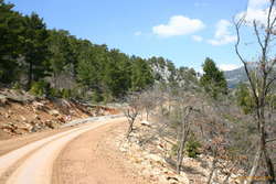 The road between Manavgat and Beyşehir