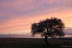 Sunset from a hill above Nevşehir