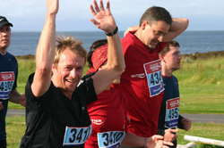 Matt and Karine power ahead