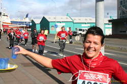 I wonder how she liked her drink?