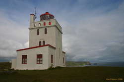 The lighthouse at Dyrhólaey, looking South-East