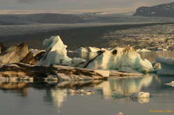 Dawn at Jökulsárlón