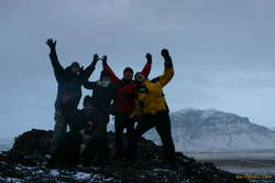 Ute, Jessica, Guido, Karl, Olly, Doggur