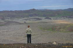 Eva stands on the brink