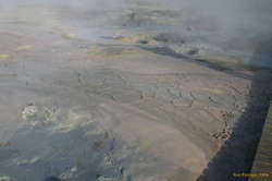 Colours in the steam and mud at Gunnuhver