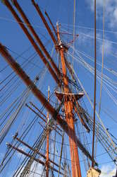 Heaven help the men sailing this thing