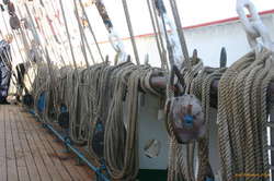 Lines and belaying pins