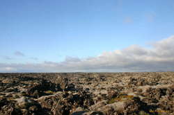 Wide open fields of lovely lava