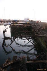 Someone made a mess of the harbour