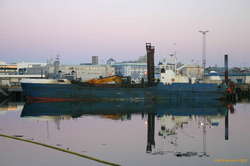 This boat's seen better days