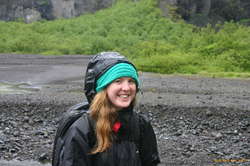 Nerida somehow manages to keep this smile for the next three days