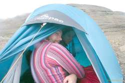 Jared and Nerida refusing to face the day