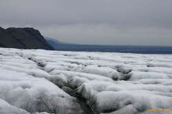 Much more broken and steeper.  We wanted to exit stage left, ended up spat off the bottom stage right