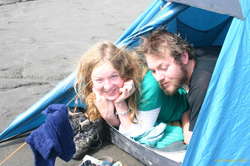 Happy little kittens getting up at 1pm