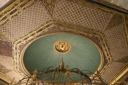 Beautiful footwashing pagoda outside