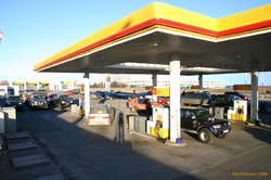 Just jeeps fueling up