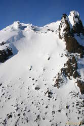 Aadne's chosen ski descent (exits off screen left) (in theory)