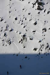 Ooops, what are you doing at the bottom of those rocks Aadne?