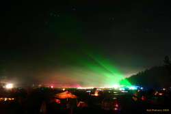 Laser lights and disco nonstop party