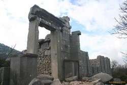 Entry portal for temple of Artemis