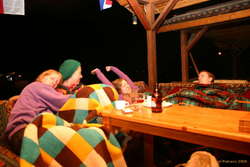 Jesse, Morgs, Nerida, Matt at Turkmen Treehouse