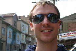 Matt, Karl and Jesse in old town Afyon