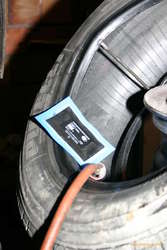 The patch he was so proud of