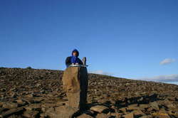 Fabio and the wonderful landscape that awaits visitors to Þervellshorn