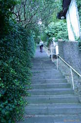 Tanja getting around in Blankanese