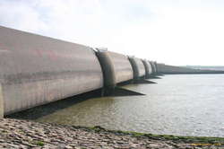 Sea locks east of St Peter Ording