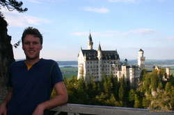 Karl at Neuschwanstein Castle