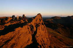 Some people atop Vífelsfell